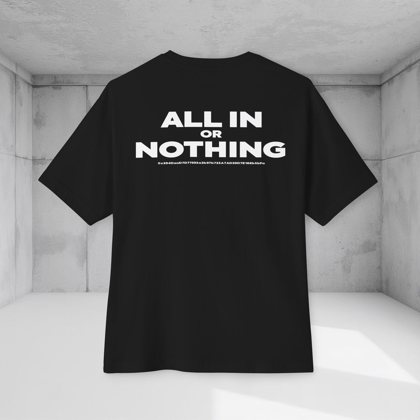 DEEPZ® "ALL IN OR NOTHING" Relaxed Fit Tee (Apu Edition)