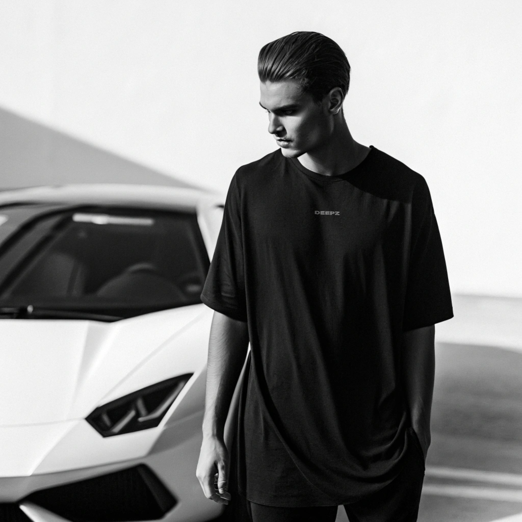 DEEPZ® "NO RISK NO RARI" Oversize Tee