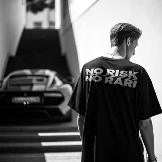 DEEPZ® "NO RISK NO RARI" Oversize Tee