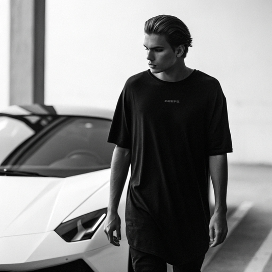 DEEPZ® "NO RISK NO RARI" Oversize Tee