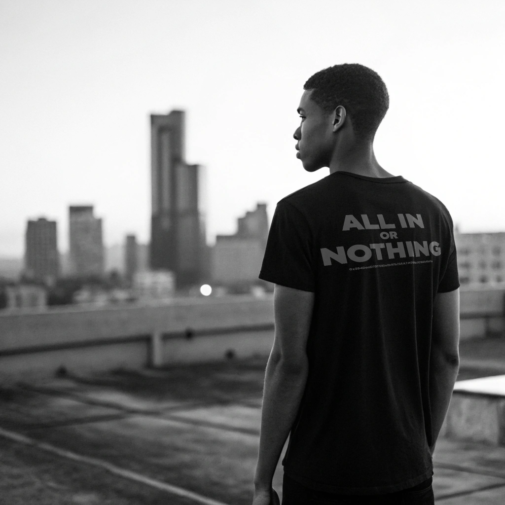 DEEPZ® "ALL IN OR NOTHING" Relaxed Fit Tee (Apu Edition)