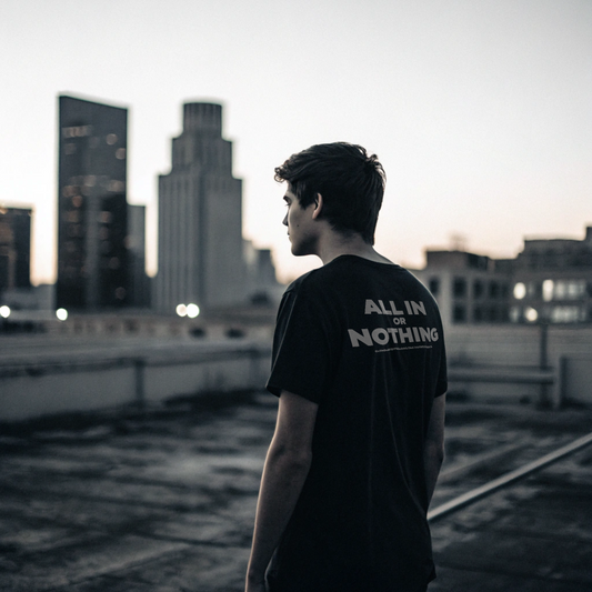 DEEPZ® "ALL IN OR NOTHING" Relaxed Fit Tee (Apu Edition)