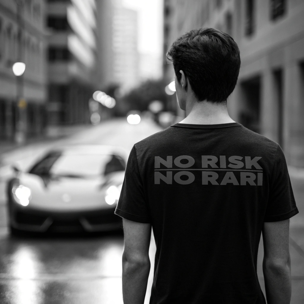DEEPZ® "NO RISK NO RARI" Tee