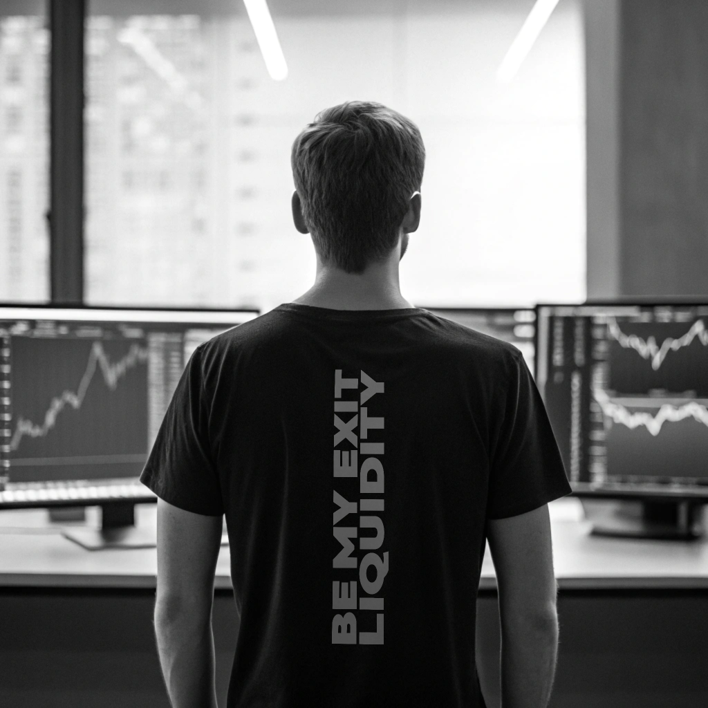 DEEPZ® "EXIT LIQUIDITY" Tee