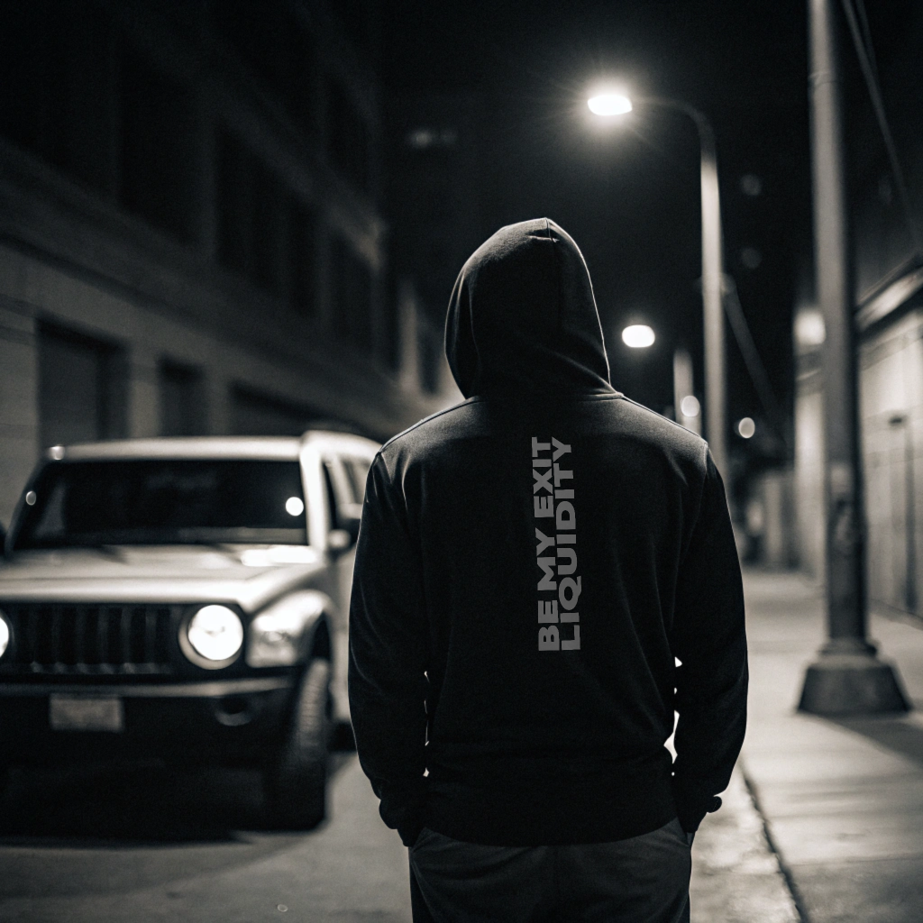 DEEPZ® "EXIT LIQUIDITY" Street Hoodie