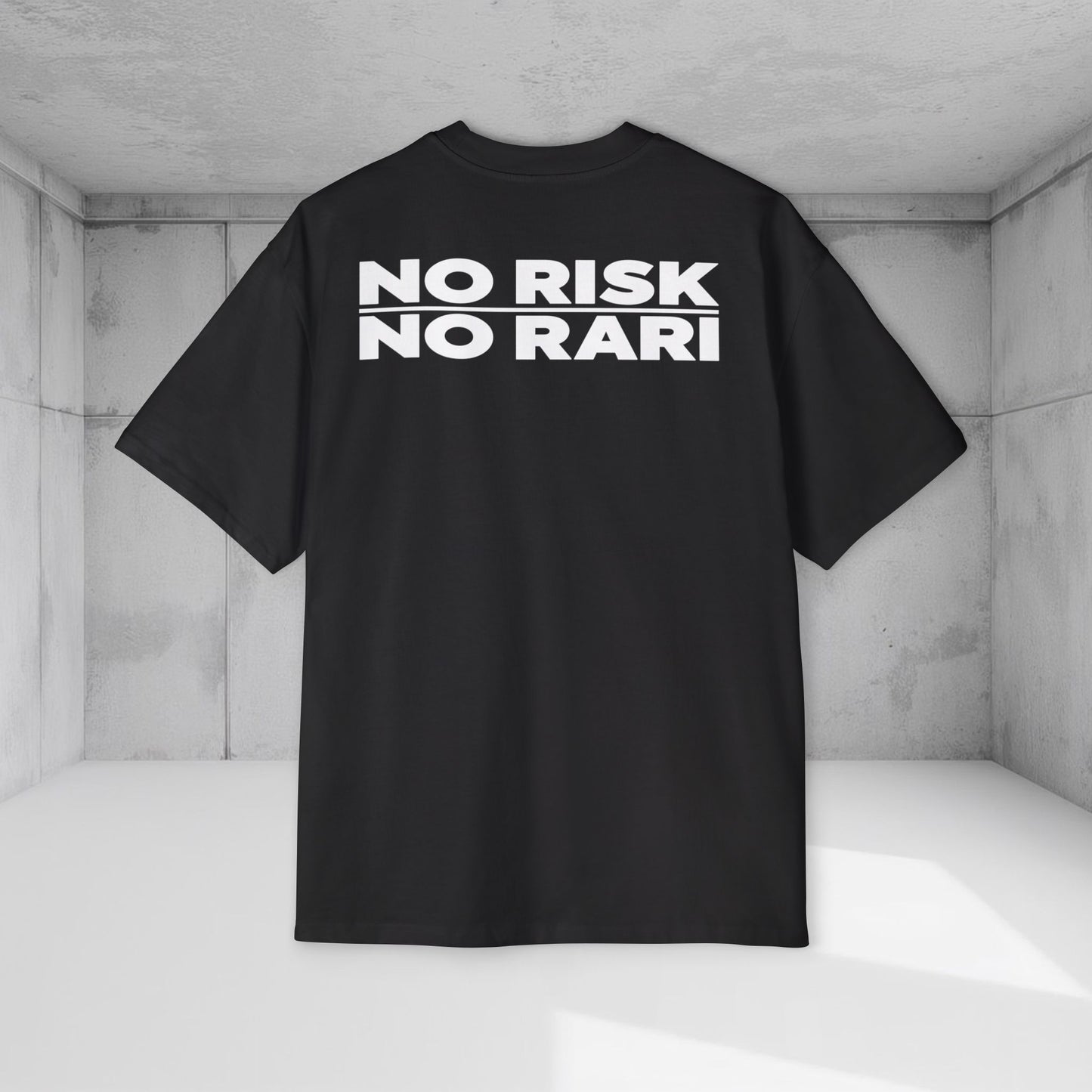 DEEPZ® "NO RISK NO RARI" Oversize Tee